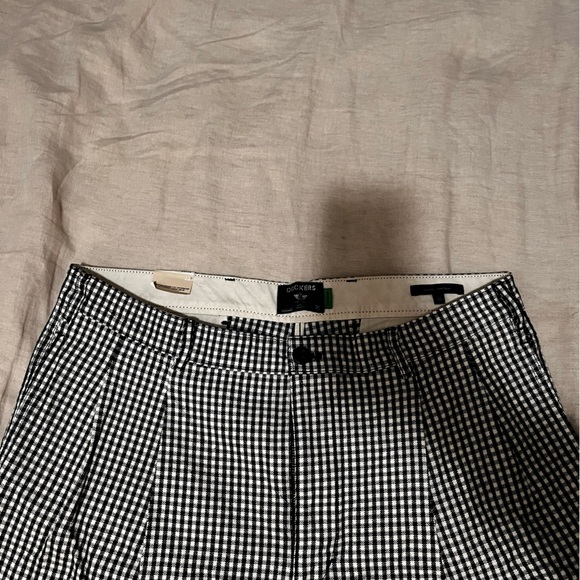 Checkered, black and white, trousers. - Picture 5 of 7